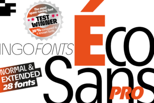 Éco Sans Pro: A Smart Typeface for Small Business Branding